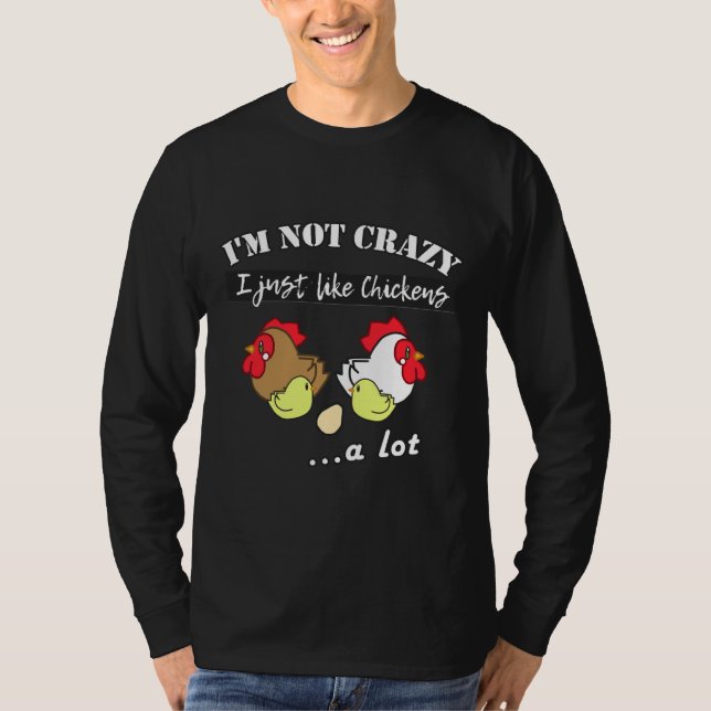 Camiseta El amor loco del pollo (Anverso)