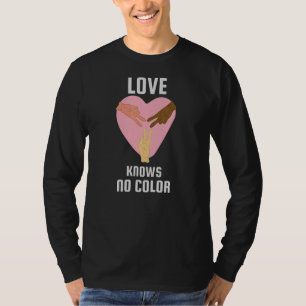 Camiseta El Amor No Conoce Ningún Color Lgbt Igualdad Racia