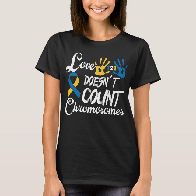 Camiseta El amor no cuenta cromosomas (Anverso)