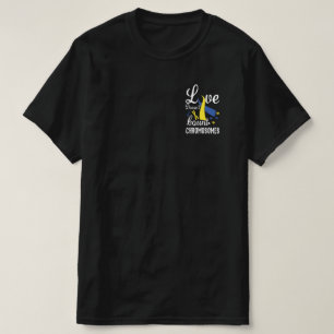 Camiseta El amor no cuenta el síndrome de cromosomas