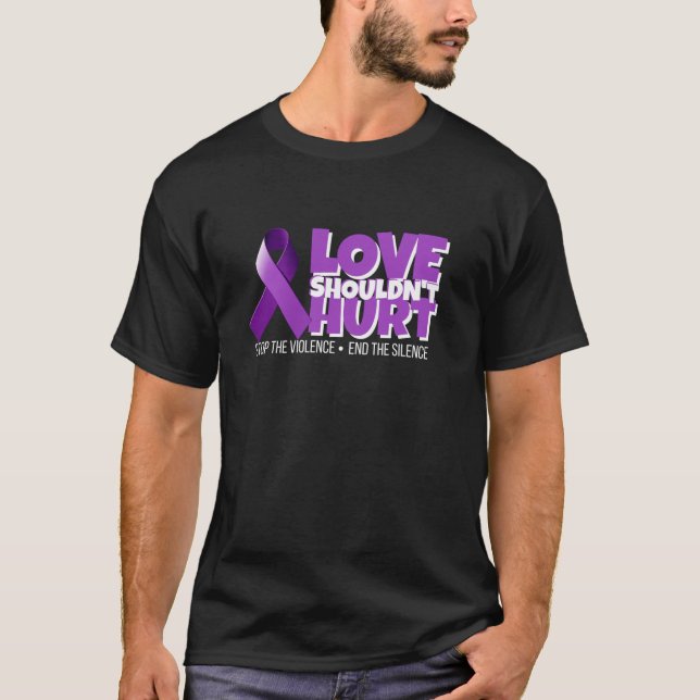 Camiseta El amor no debería dañar la conciencia sobre la vi (Anverso)