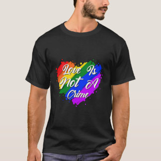 Camiseta El Amor No Es Un Crimen