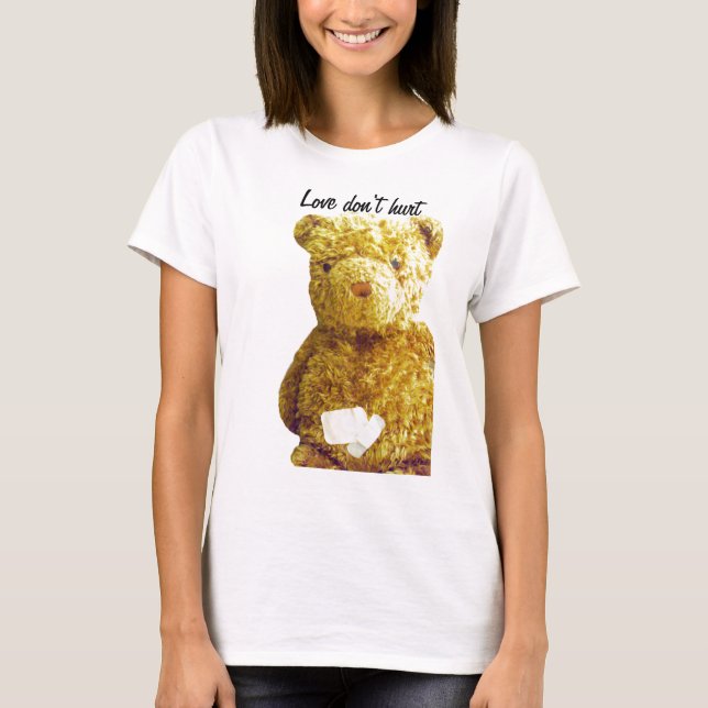 Camiseta El amor no lastima. (Anverso)