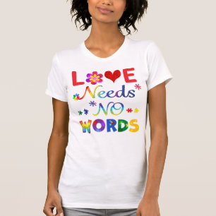 Camiseta El amor no necesita palabras