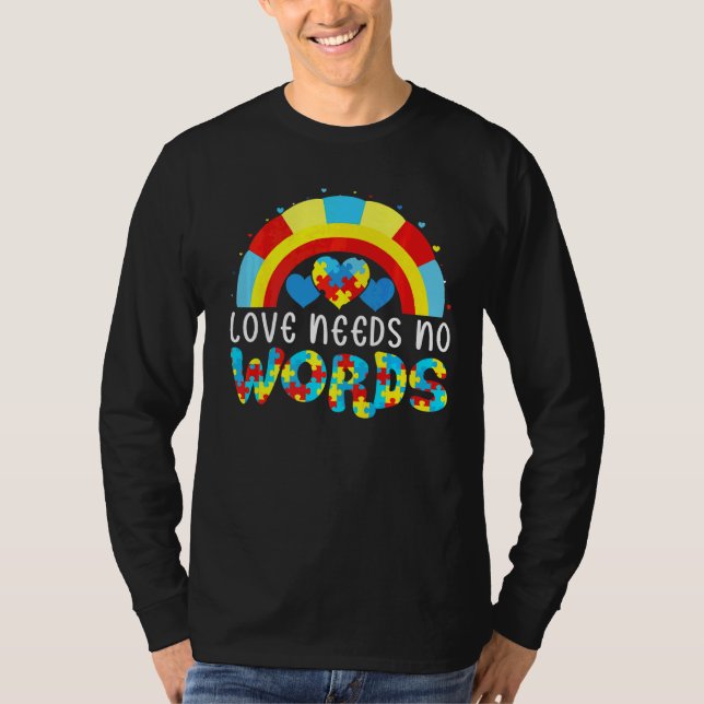 Camiseta El amor no necesita palabras 2 (Anverso)