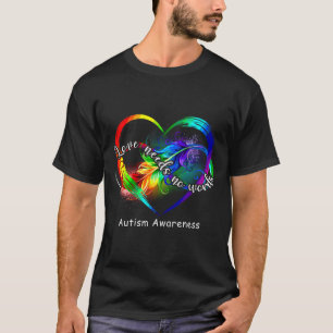 Camiseta El amor no necesita palabras El autismo habla el i