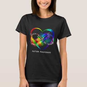 Camiseta El amor no necesita palabras El autismo habla el i