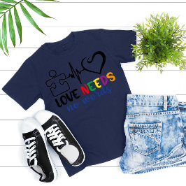 Camiseta El amor no necesita palabras, la conciencia del au