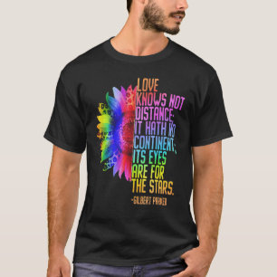 Camiseta El Amor No Sabe Distancia Lgbt Orgullo Igualdad Hu