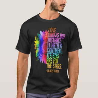 Camiseta El Amor No Sabe Distancia Lgbt Orgullo Igualdad Hu
