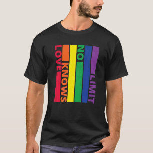 Camiseta El Amor No Sabe Límite Mes De Conciencia Lgtb Para