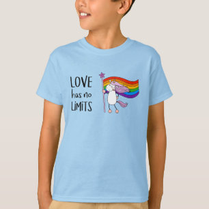 Camiseta El amor no tiene límites a Unicorn