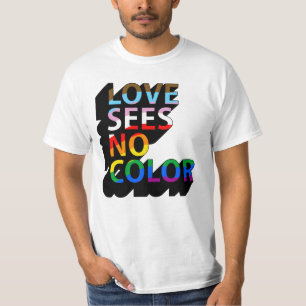 CAMISETA EL AMOR NO VE COLOR