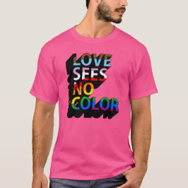 Camiseta El amor no ve color