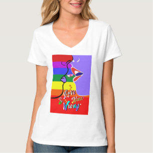 Camiseta El amor nunca es orgullo equivocado