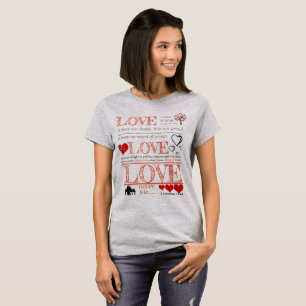 Camiseta El amor nunca falla......