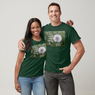 Camiseta El amor nunca falla Dandelion1 Corinthians 13