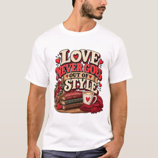 Camiseta El amor nunca pasa de moda
