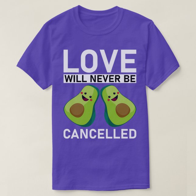 Camiseta El amor nunca será cancelado San Valentín 27, Día  (Diseño del anverso)