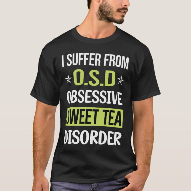 Camiseta El amor obsesivo dulce té (Anverso)