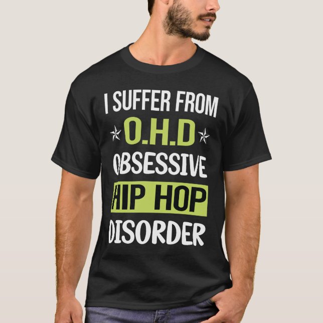 Camiseta El amor obsesivo hip hop (Anverso)