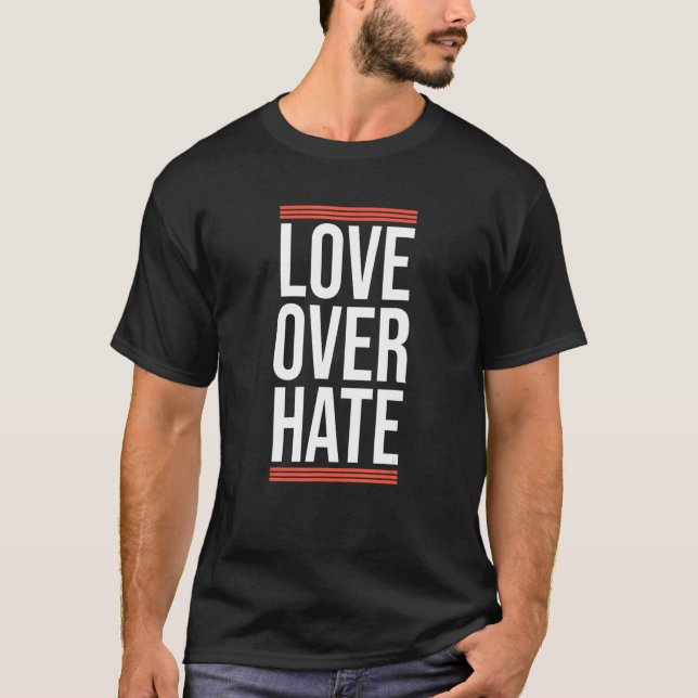 Camiseta El amor por el odio (Anverso)