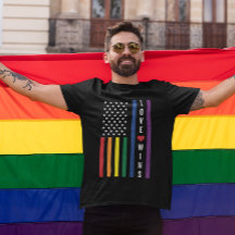 El amor por el orgullo gay LGBTQ gana la bandera e