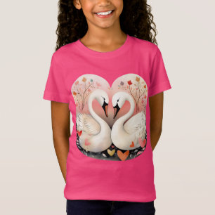 Camiseta El amor por los cisnes en el corazón de la selva