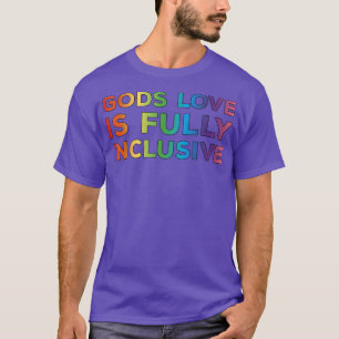 Camiseta El amor por los dioses es totalmente inclusivo el 