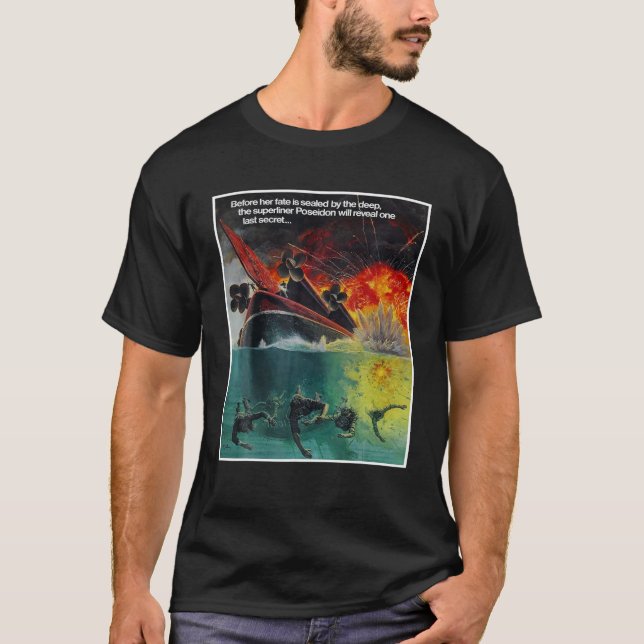 Camiseta El amor retro aventuras Las películas Diseñar Pose (Anverso)
