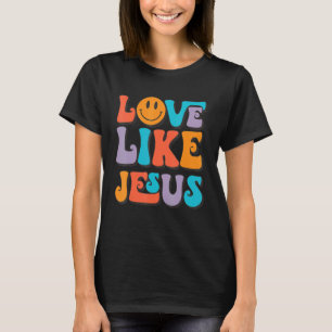 Camiseta El amor retro como Jesús Feliz Cara Estética 1