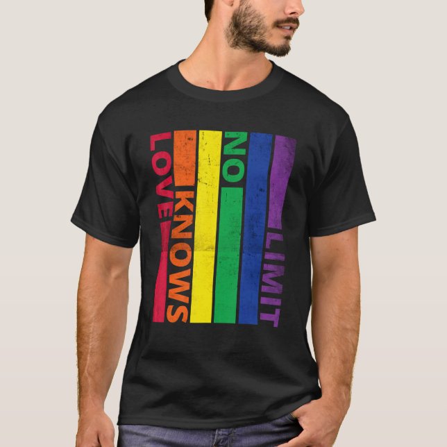 Camiseta El Amor Sabe Que No Hay Límite En La Conciencia De (Anverso)