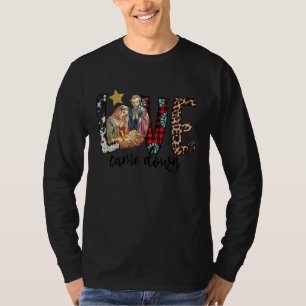 Camiseta El amor se vino abajo Navidades Luke Buffalo Rojo
