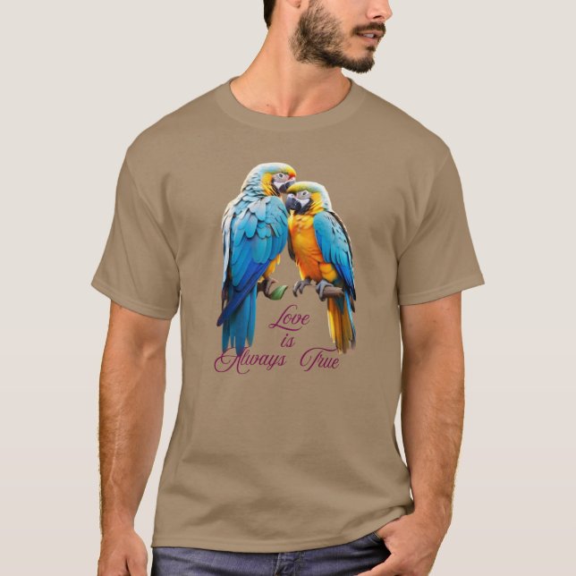 Camiseta El amor siempre es verdadero (Anverso)