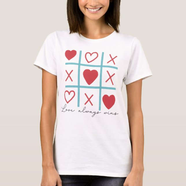 Camiseta El amor siempre gana (Anverso)