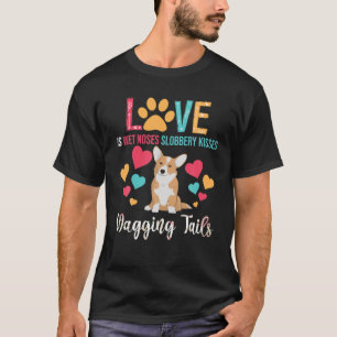 Camiseta El amor son las narices mojadas Besos de escabeche
