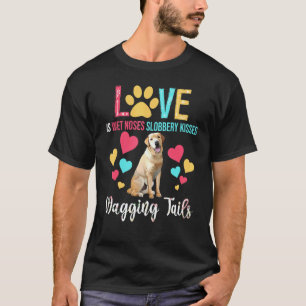 Camiseta El Amor Son Narices Mojadas Besos Colas Menear Lab