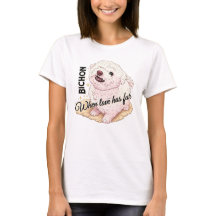 El amor tiene Bichon Fur 