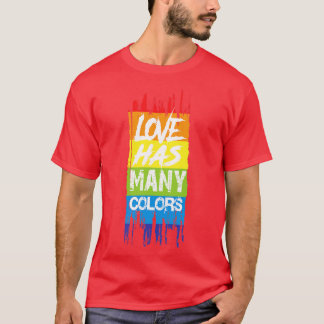 Camiseta El amor tiene muchos colores