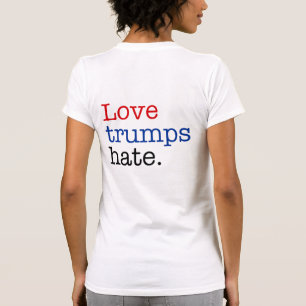 Camiseta El amor triunfa sobre el odio