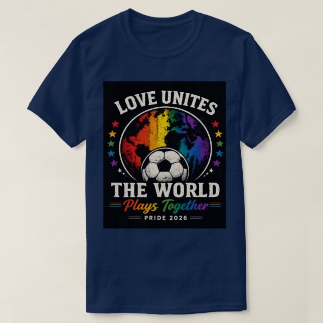 Camiseta El Amor Une al Mundo (Diseño del anverso)