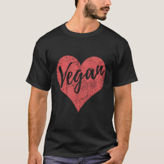 Camiseta El Amor Vegan El Molesto Estilo Basado En La Plant
