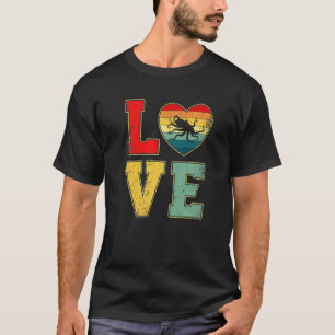 Camiseta El amor vintage Octopus Retro 70 Anima del mar del