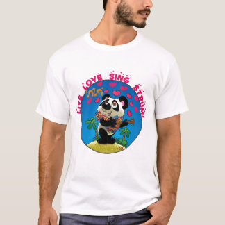 Camiseta El amor vivo canta rasgueo