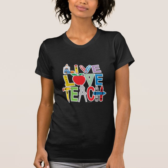 Camiseta El amor vivo enseña (Anverso)