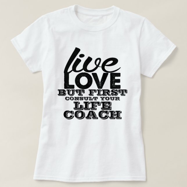 Camiseta El amor vivo pero primero consulta a su coche de (Diseño del anverso)