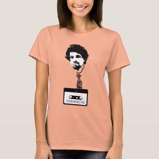 Camiseta El analógico quemado - femenino (Anverso)