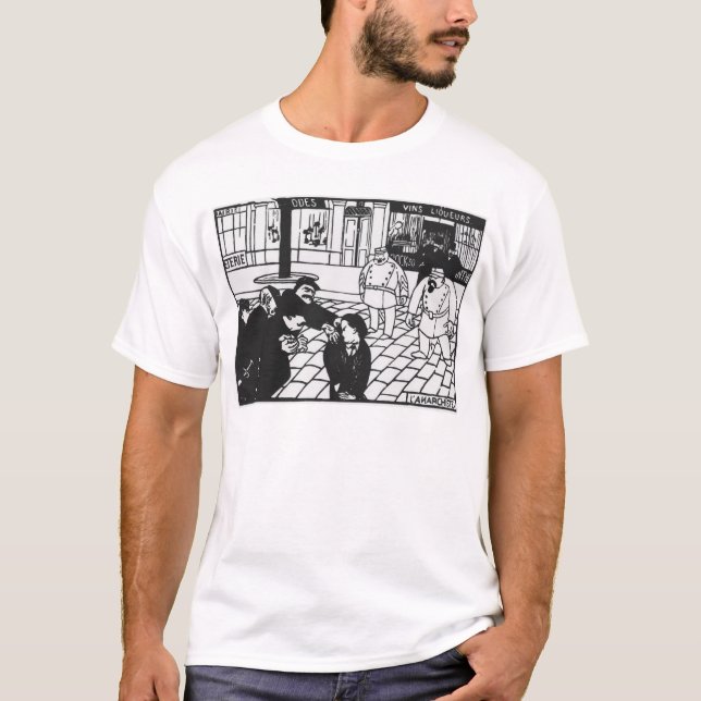 Camiseta El anarquista, 1892 (Anverso)