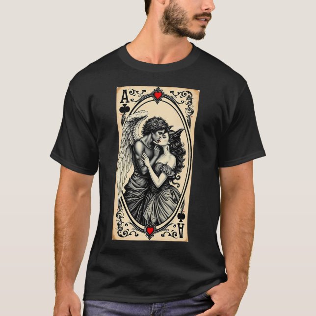 Camiseta El ángel ama al demonio 2 (Anverso)