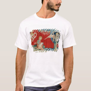 Camiseta El ángel con un libro abierto